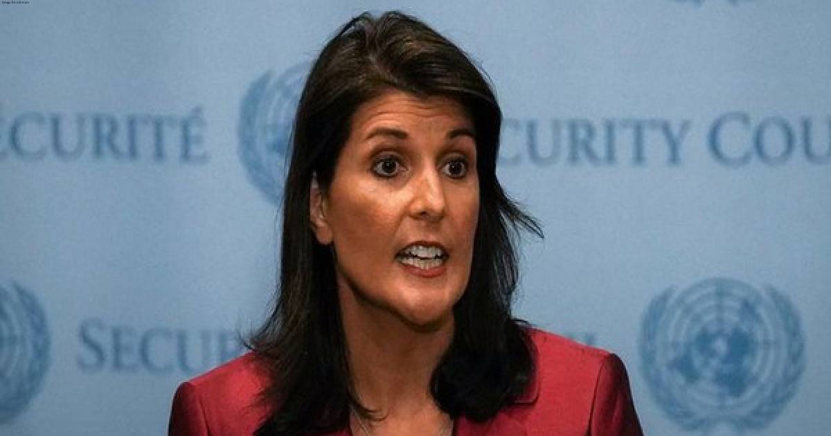 US Republican presidential candidate Nikki Haley rails against Trump over his foreign policy comments